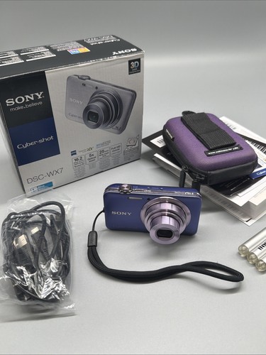 Sony dsc wx7 2mp blau - sony, /