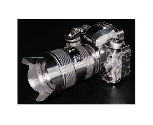 Kamera metallmodell - metallmodell, 3d
