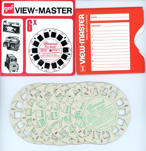 Blank view master rollen - rollen,, 6er