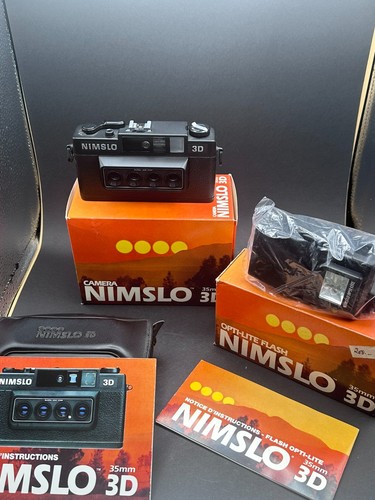 Nimslo 35mm filmkamera kit - nimslo,